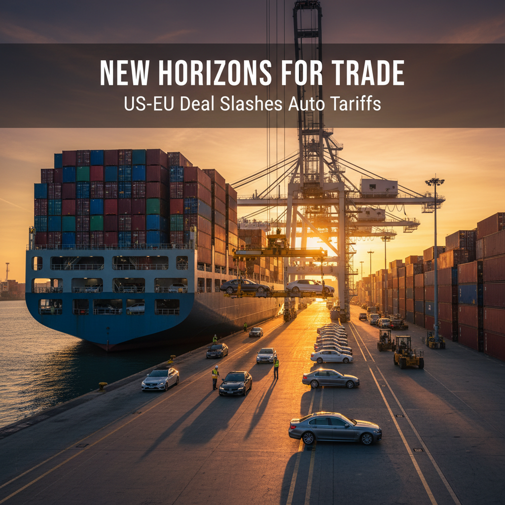 U.S.–EU Trade Deal Lowers Auto Tariffs: What It Means for Auto Transport