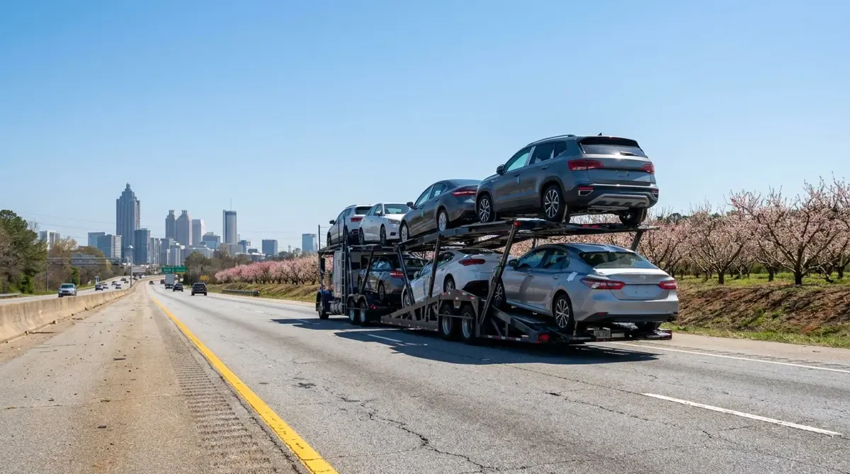 Auto transport car carrier in Atlanta, GA — vehicle shipping services