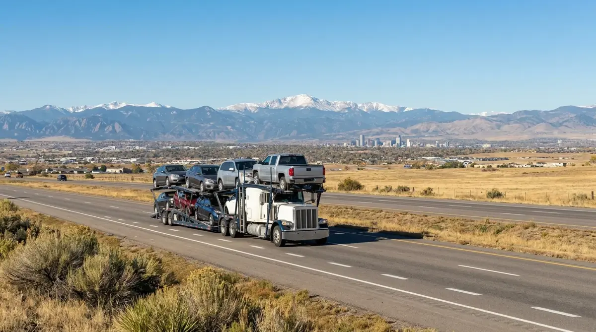 Auto transport car carrier in Aurora, CO — vehicle shipping services