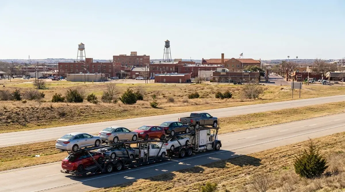 Auto transport car carrier in Fort Worth, TX — vehicle shipping services