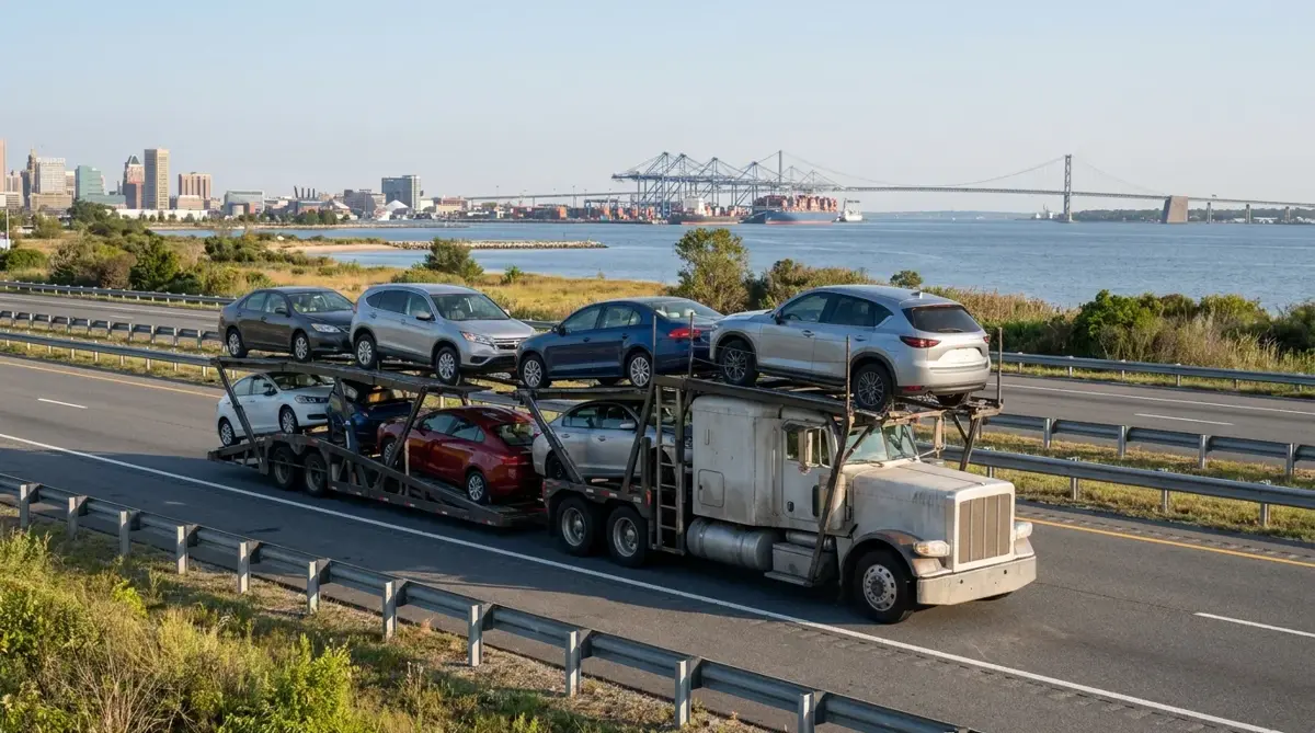 Auto transport car carrier in Baltimore, MD — vehicle shipping services