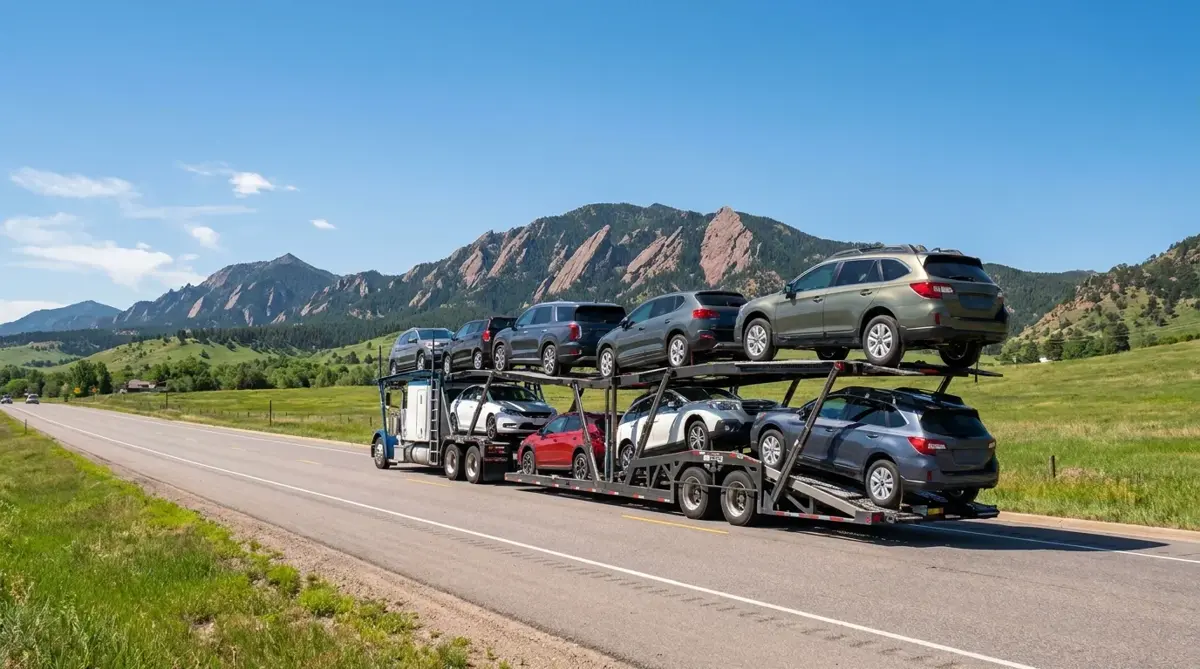 Auto transport car carrier in Boulder, CO — vehicle shipping services