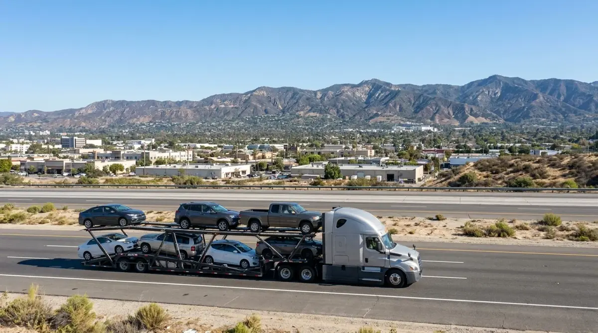 Auto transport car carrier in Burbank, CA — vehicle shipping services