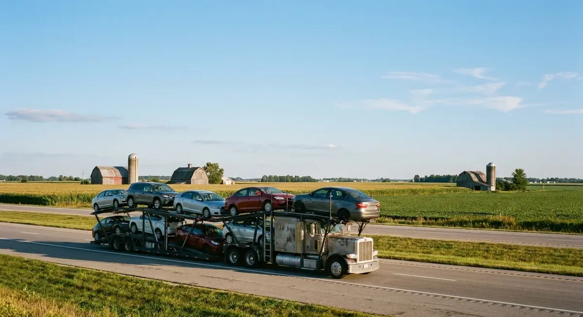 Auto transport car carrier in Dayton, OH — vehicle shipping services