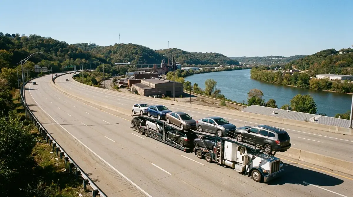 Auto transport car carrier in Duquesne, PA — vehicle shipping services