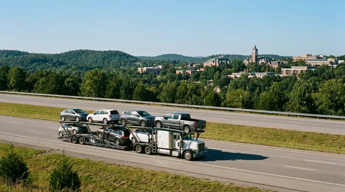 Auto transport car carrier in Fayetteville, AR — vehicle shipping services
