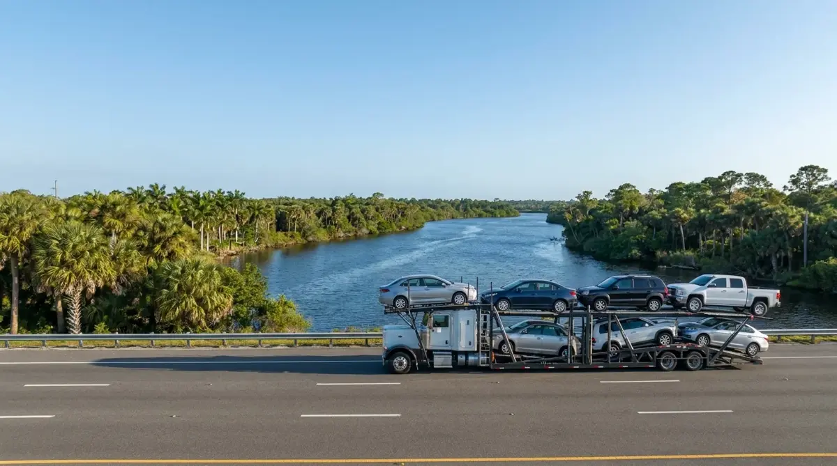 Auto transport car carrier in Fort Myers, FL — vehicle shipping services