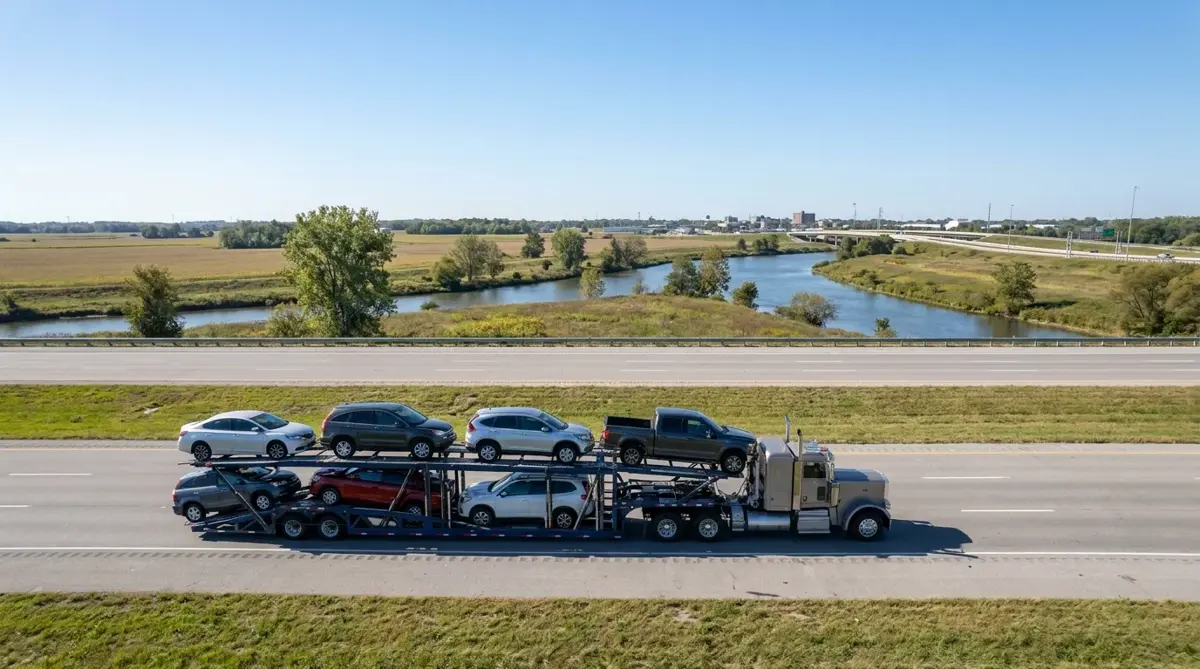 Auto transport car carrier in Fort Wayne, IN — vehicle shipping services