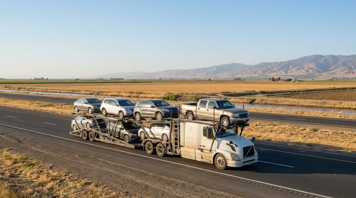 Auto transport car carrier in Fresno, CA — vehicle shipping services