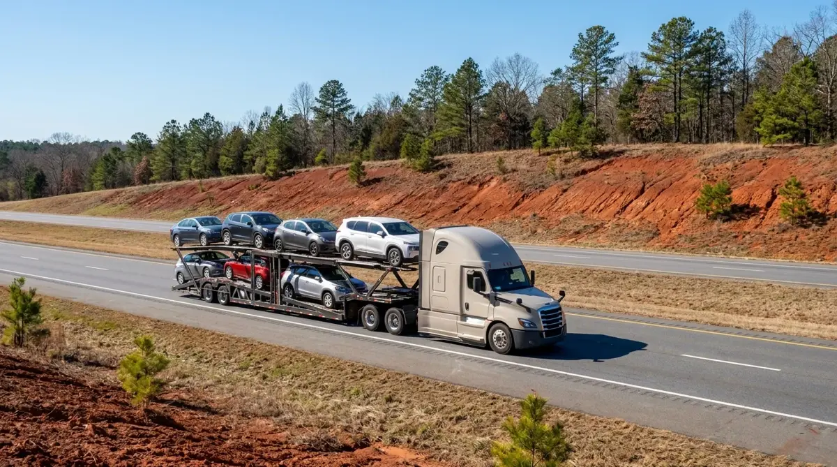 Auto transport car carrier in Gastonia, NC — vehicle shipping services