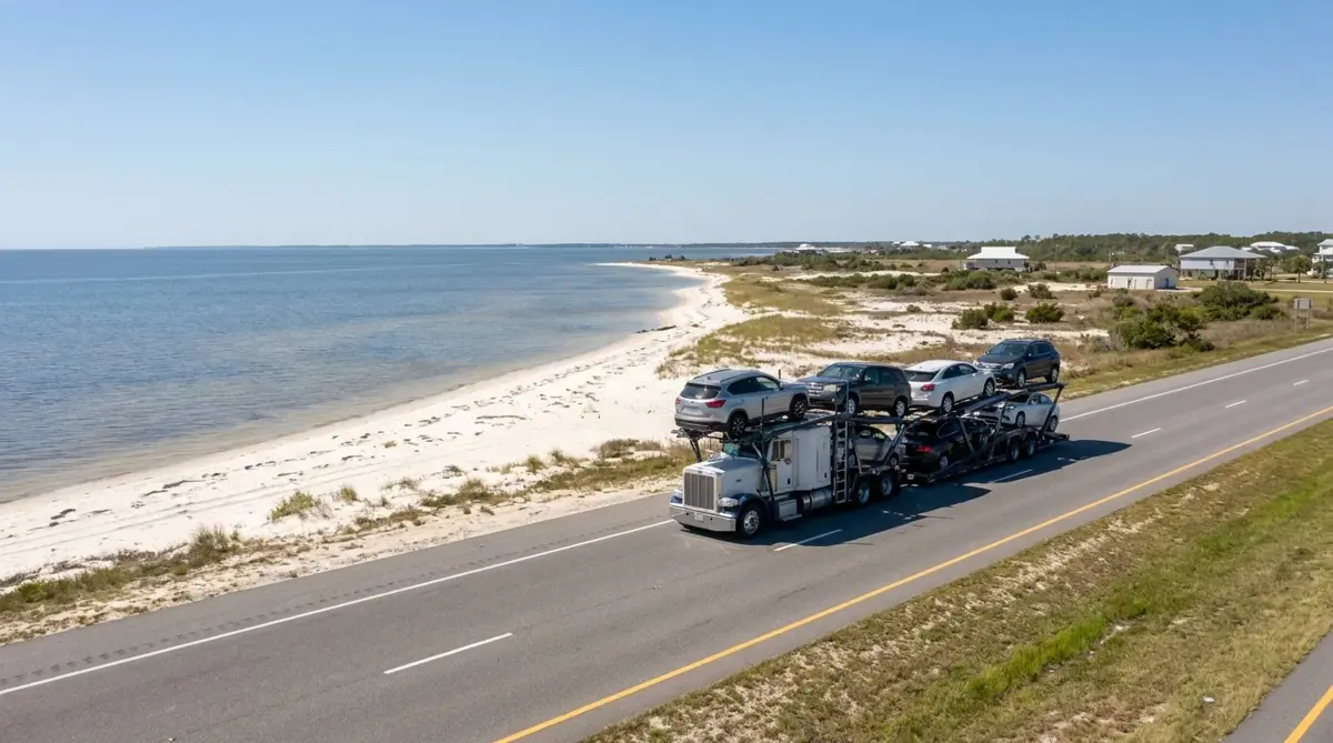 Auto transport car carrier in Gulfport, MS — vehicle shipping services