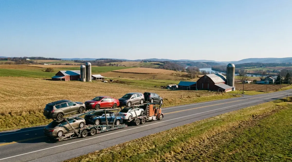 Auto transport car carrier in Hanover, PA — vehicle shipping services