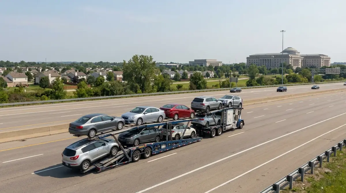 Auto transport car carrier in Huber Heights, OH — vehicle shipping services