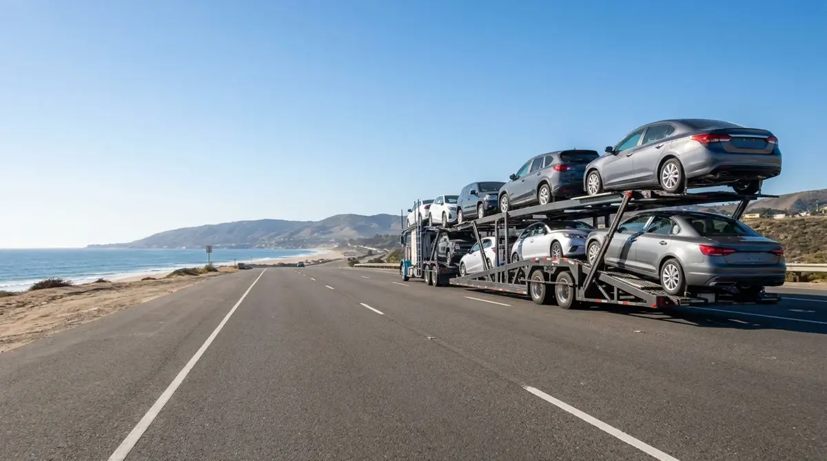 Auto transport car carrier in Huntington Beach, CA — vehicle shipping services