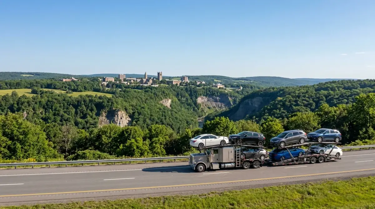 Auto transport car carrier in Ithaca, NY — vehicle shipping services