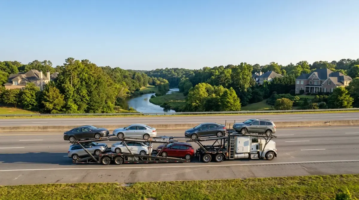 Auto transport car carrier in Johns Creek, GA — vehicle shipping services