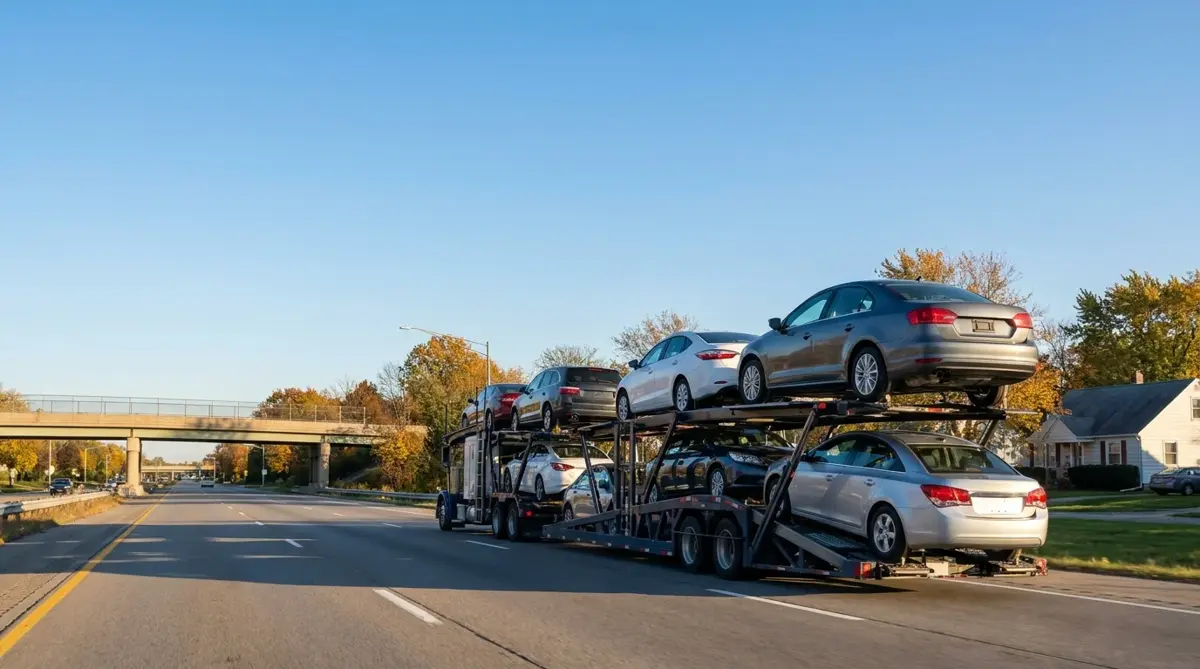 Auto transport car carrier in Lyndhurst, OH — vehicle shipping services