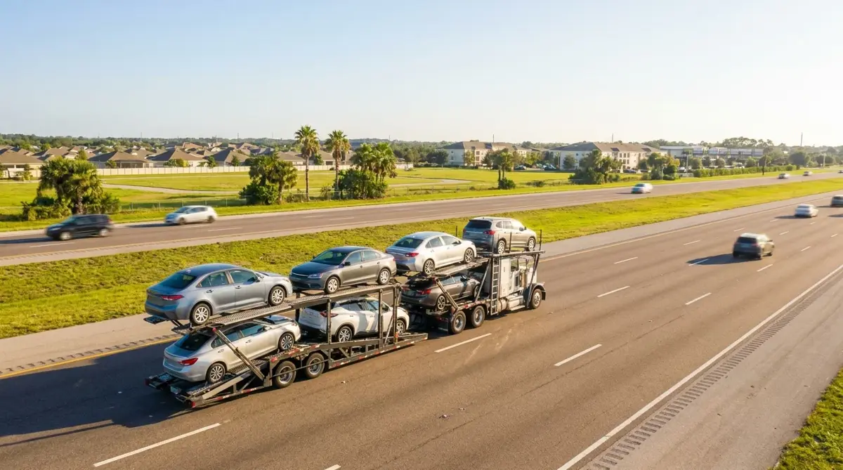 Auto transport car carrier in New Port Richey, FL — vehicle shipping services