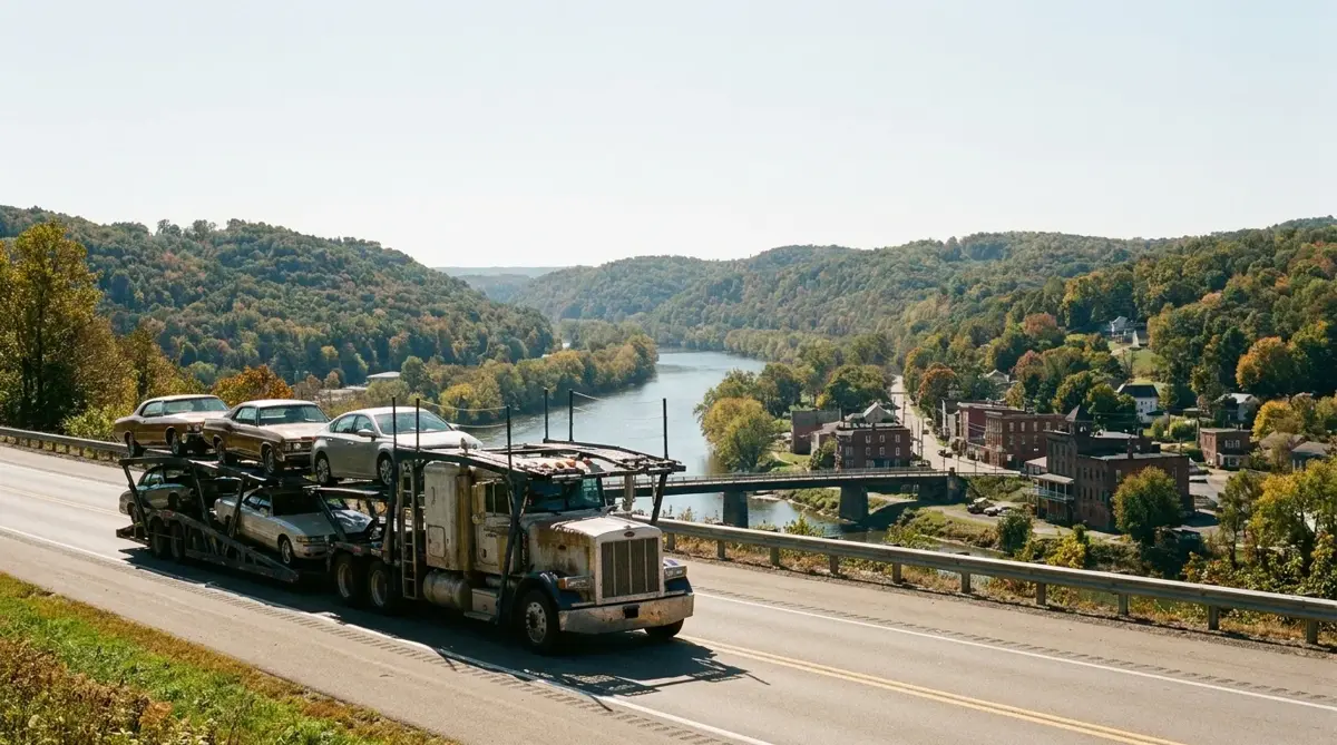 Auto transport car carrier in Parker, PA — vehicle shipping services