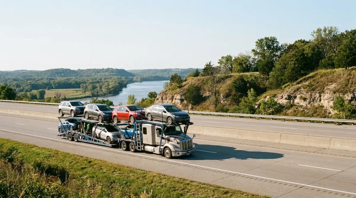 Auto transport car carrier in Peoria Heights, IL — vehicle shipping services