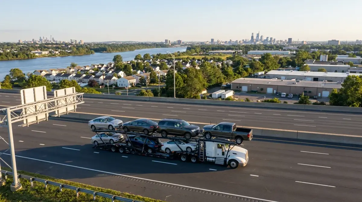 Auto transport car carrier in Riverside, NJ — vehicle shipping services