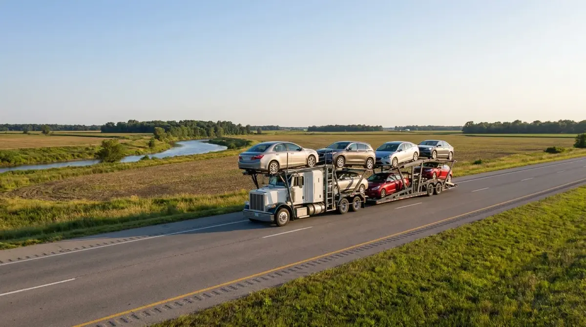 Auto transport car carrier in Riverton, IL — vehicle shipping services