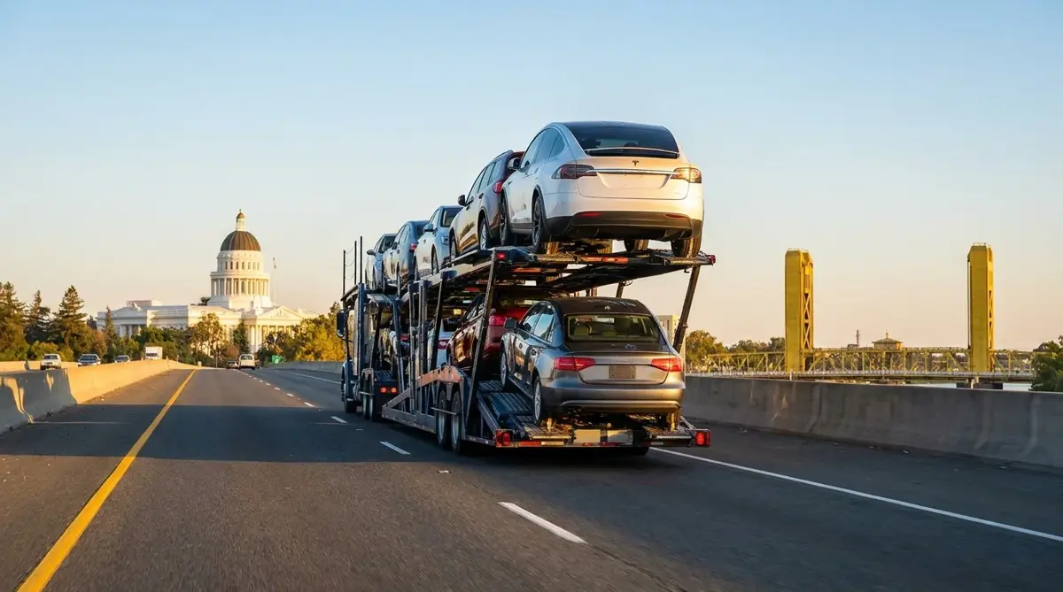 Auto transport car carrier in Sacramento, CA — vehicle shipping services