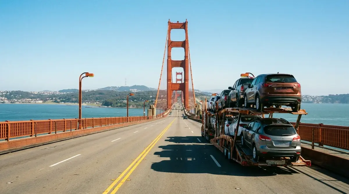 Auto transport car carrier in San Francisco, CA — vehicle shipping services