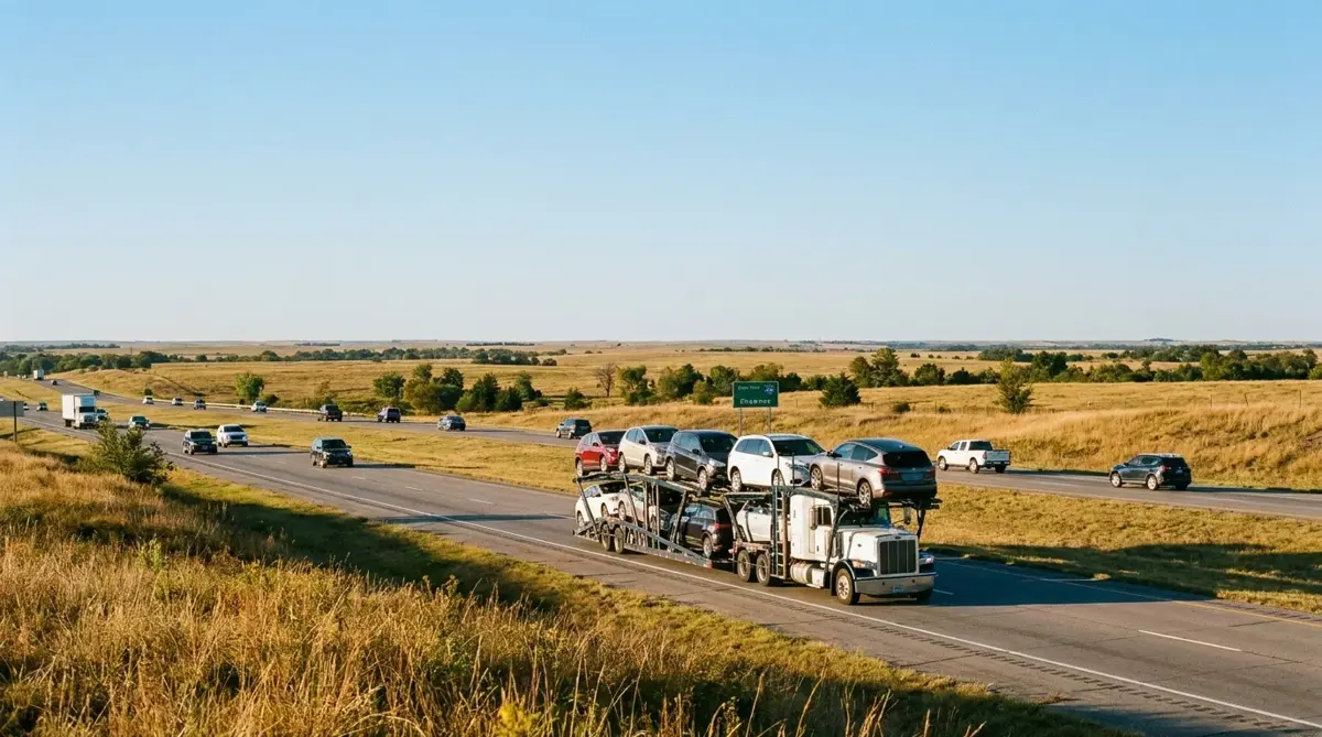 Auto transport car carrier in Shawnee, OK — vehicle shipping services