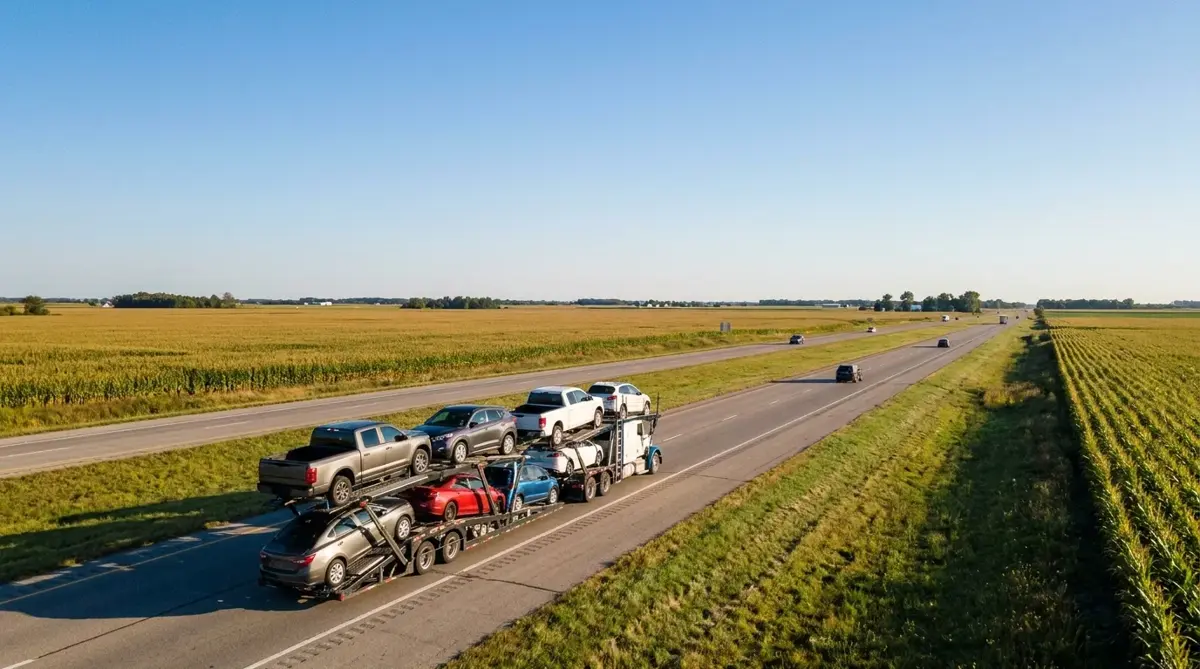 Auto transport car carrier in Taylorville, IL — vehicle shipping services