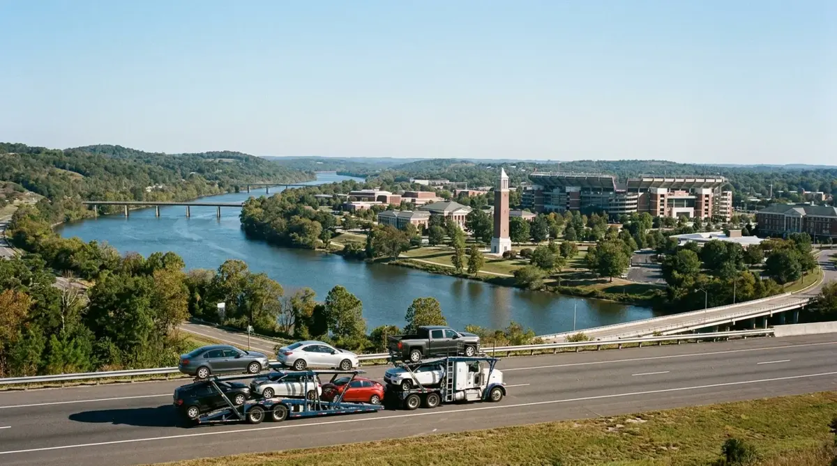 Auto transport car carrier in Tuscaloosa, AL — vehicle shipping services