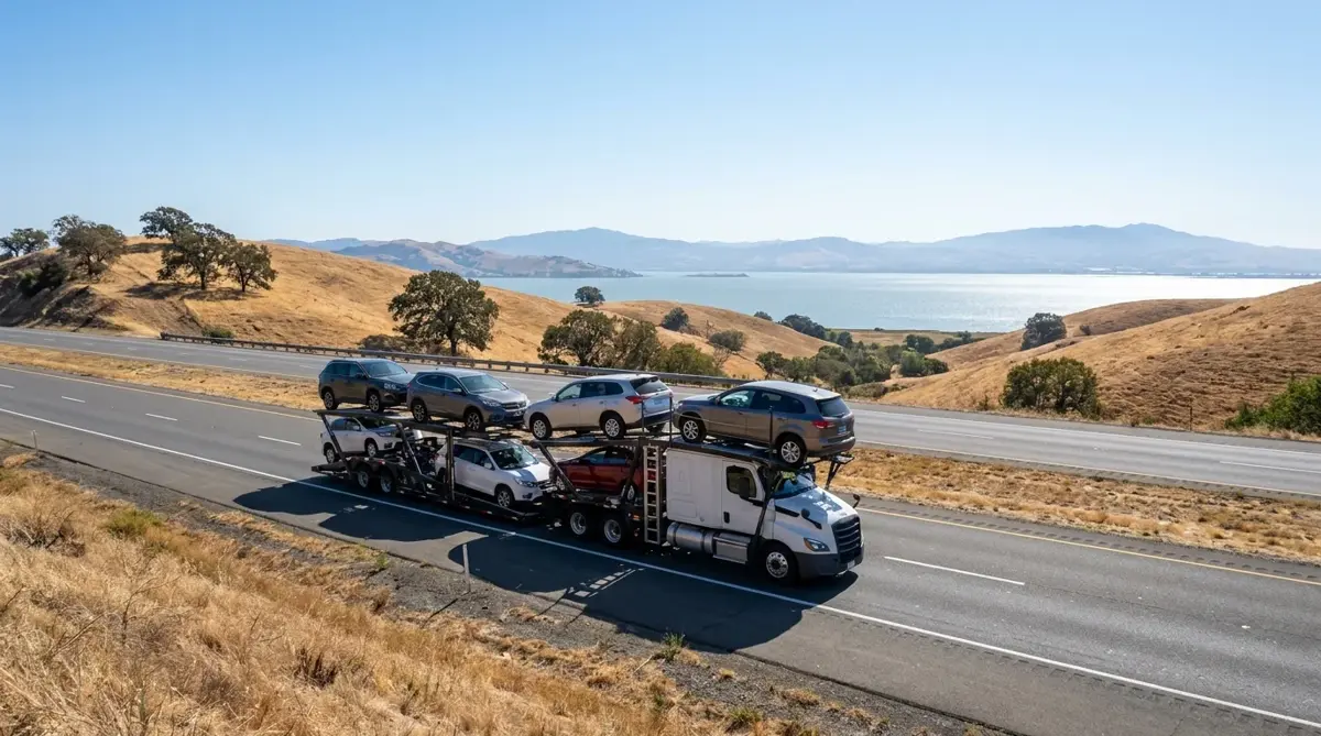 Auto transport car carrier in Vallejo, CA — vehicle shipping services