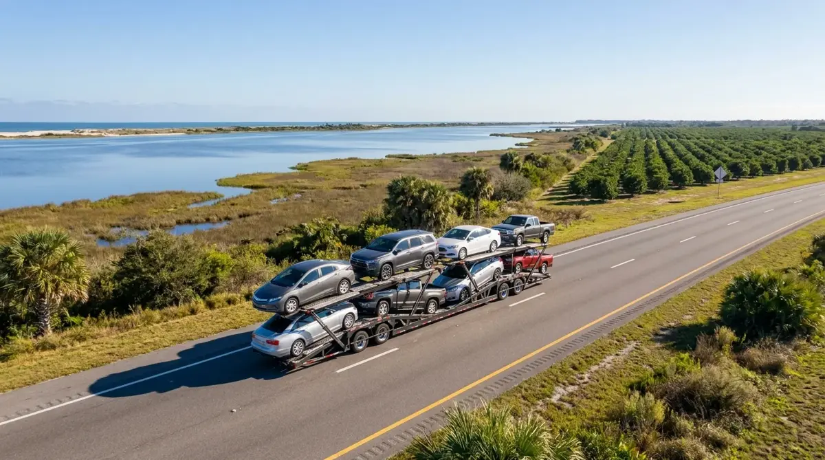 Auto transport car carrier in Vero Beach, FL — vehicle shipping services