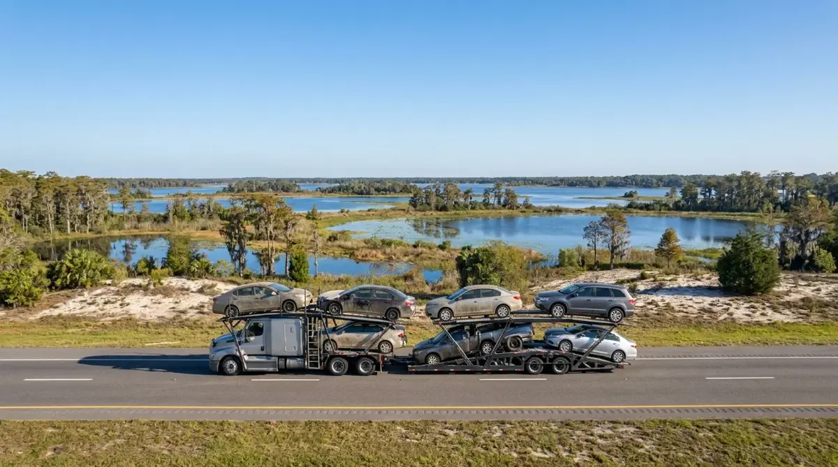Auto transport car carrier in Winter Haven, FL — vehicle shipping services