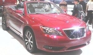 Chrysler 200 Convertible