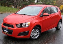 Chevy Sonic Auto Shipping