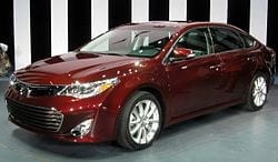 Vehicle Shipping Toyota Avalon